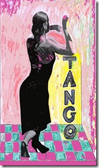 Femme tango tableau