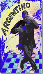 homme tango tableau