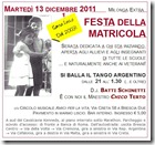 matricola 2011 vol