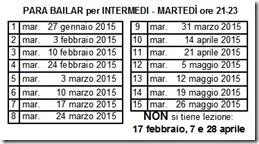 calendario Intermedi
