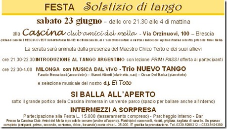 festa 2001 locandina